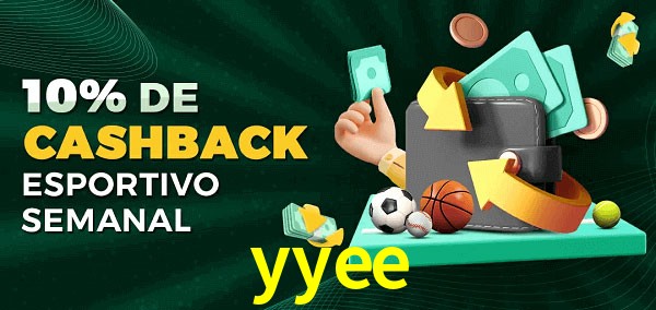10% de bônus de cashback na yyee